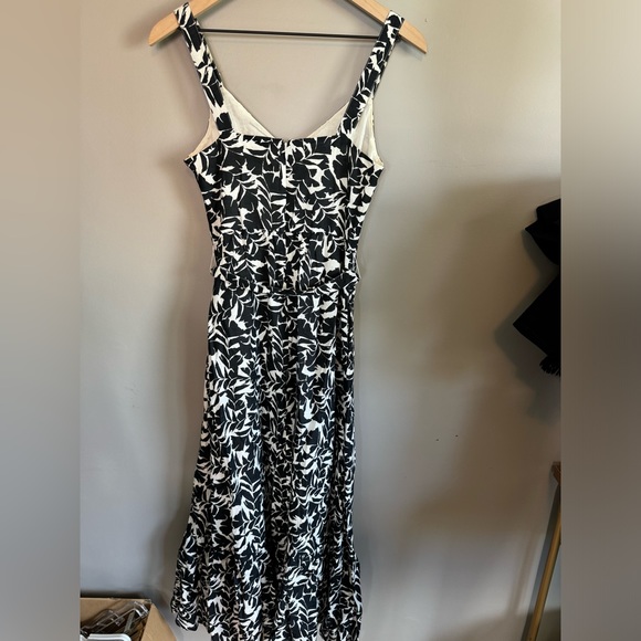 J. Crew Black and White Maxi Dress - Picture 3 of 7